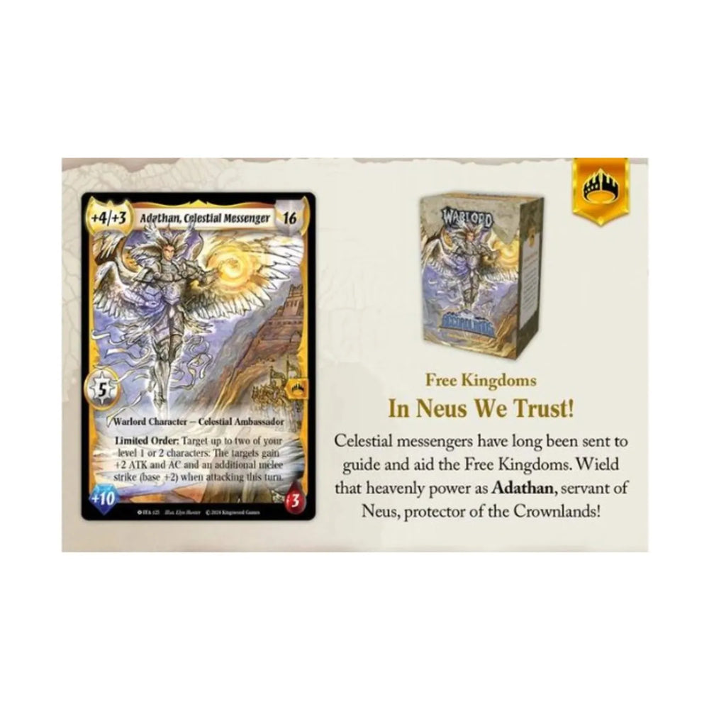 Warlord Saga of the Storm TCG: In Neus We Trust! Starter Deck