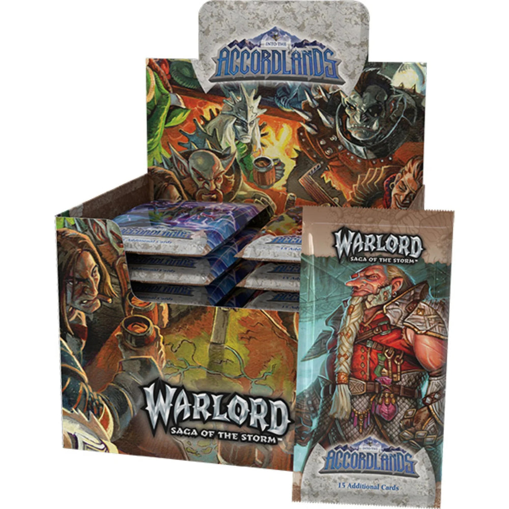 Warlord Saga of the Storm CCG: Into the Accordlands Booster Box
