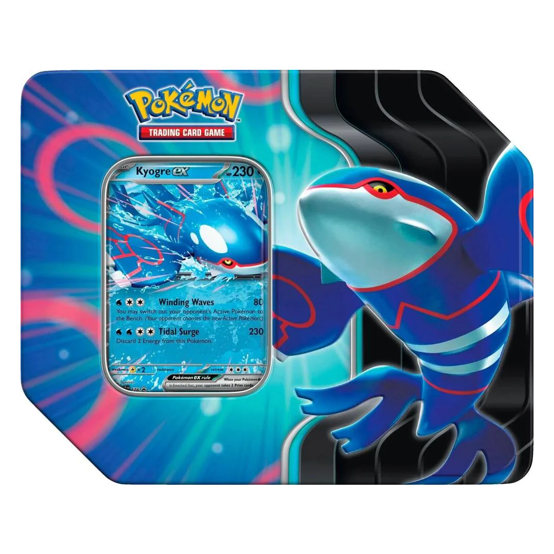Pokemon TCG: Azure Legends Tin - Kyogre EX