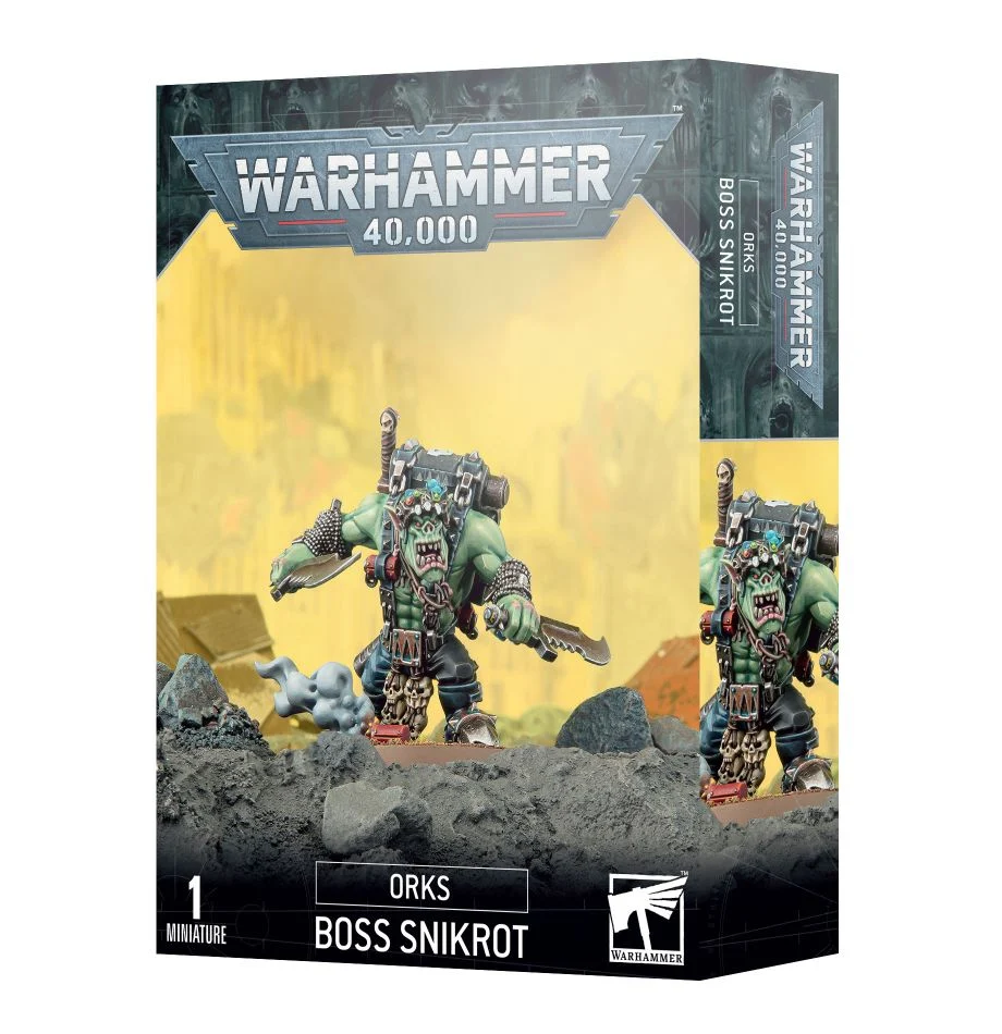 Warhammer 40k; Orks- Boss Snikrot
