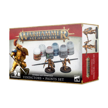Age Of Sigmar - Stormcast Eternals Vindictors + Paint Set