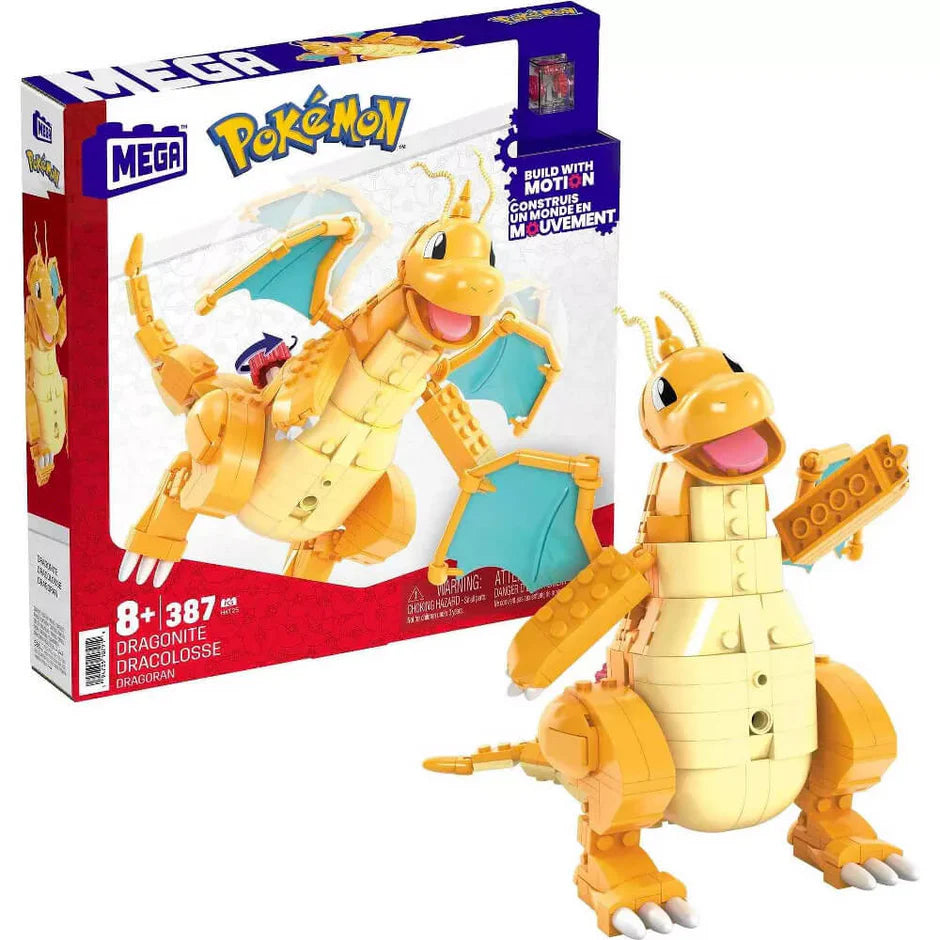 MEGA Pokémon Dragonite 387 Piece Building Set
