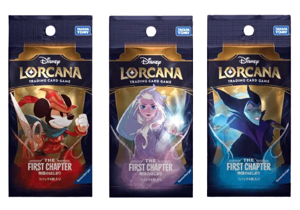 Disney Lorcana TCG THE FIRST CHAPTER booster pack (Japanese)