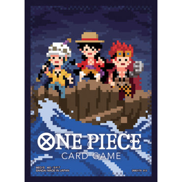 One Piece Card Game Official Card Sleeves: Three Captains Dot