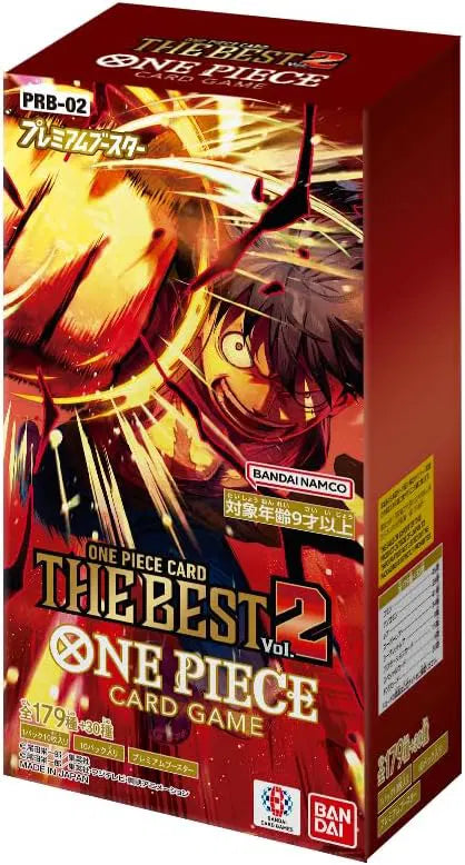 One Piece Card Game Premium Booster: One Piece Card The Best Vol. 2 PRB-02 Box (Japanese)