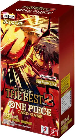 One Piece Card Game Premium Booster: One Piece Card The Best Vol. 2 PRB-02 Box (Japanese)