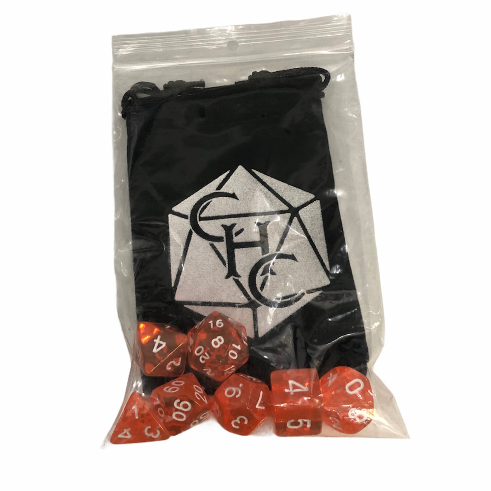 Critical Hit Collectables: Set of 7 Standard Polyhedral Dice