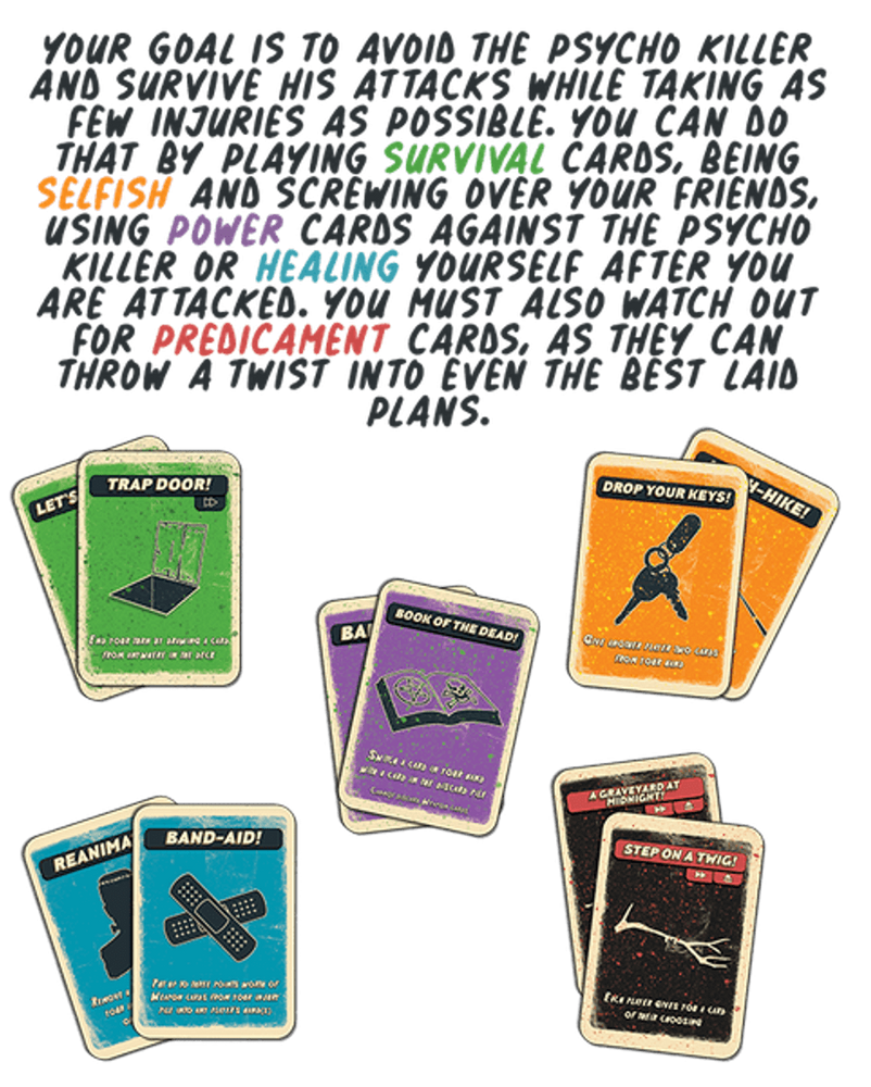 Psycho Killer, the Card Game