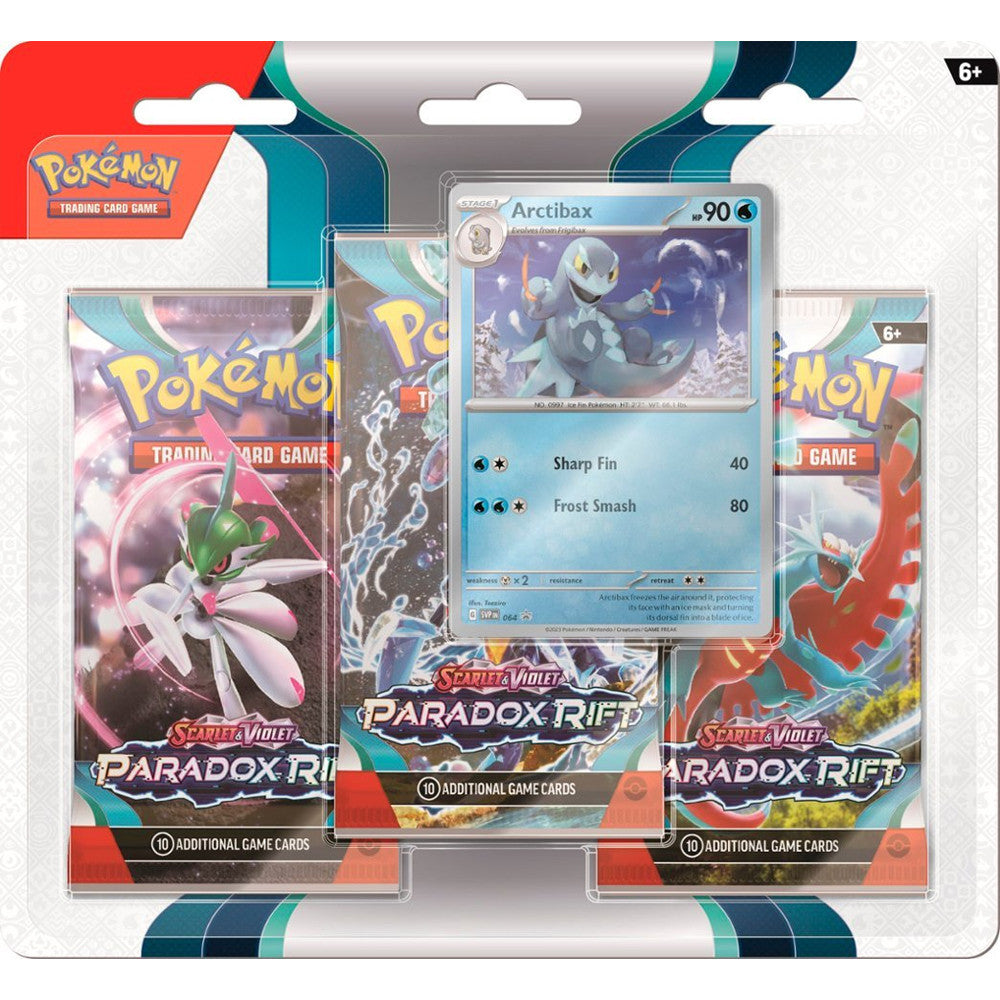 Pokemon: Scarlet & Violet - Paradox Rift - Three-Booster Blister Pack