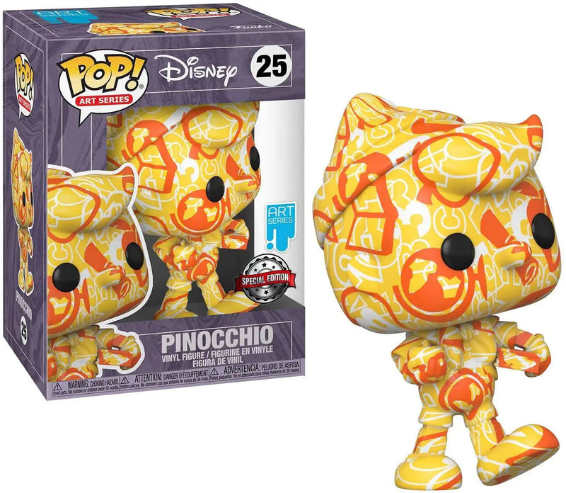 Funko POP! Disney - Pinocchio (Art Series ) (Amazon Exclusive)