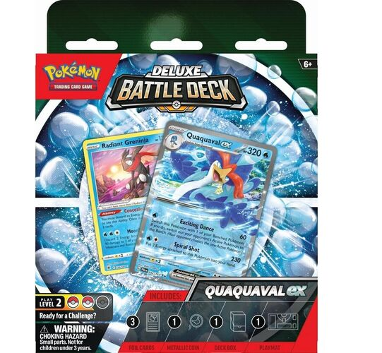 Pokemon TCG - Deluxe Battle Deck: Quaquaval ex