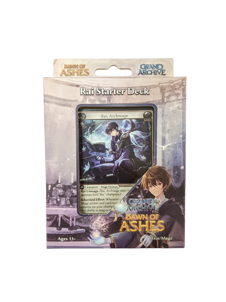 Grand Archive: Dawn of Ashes (Alter Edition) Starter Deck: Rai
