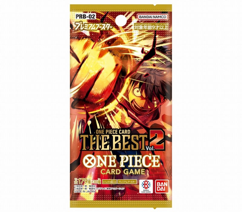 One Piece Card Game Premium Booster: One Piece Card The Best Vol. 2 PRB-02 Pack (Japanese)