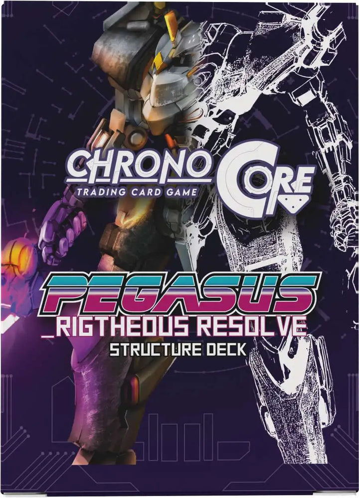 Chrono Core TCG: Pegasus_Righteous Resolve Structure Deck