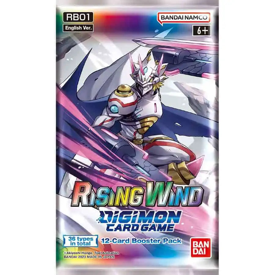 Digimon Trading Card Game Resurgence Booster Pack RB01 [12 Cards]