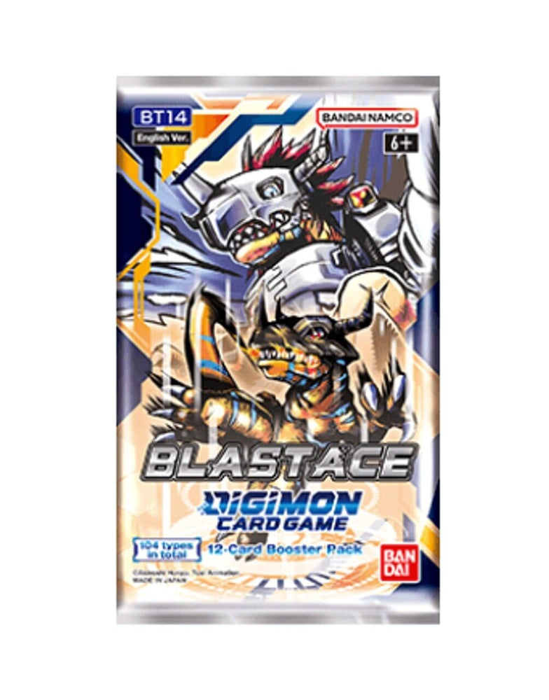 Digimon Trading Card Game Blast Ace Booster Pack BT14