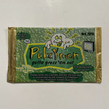 Pukey-mon Gotta Gross 'Em Out Trading Card Pack