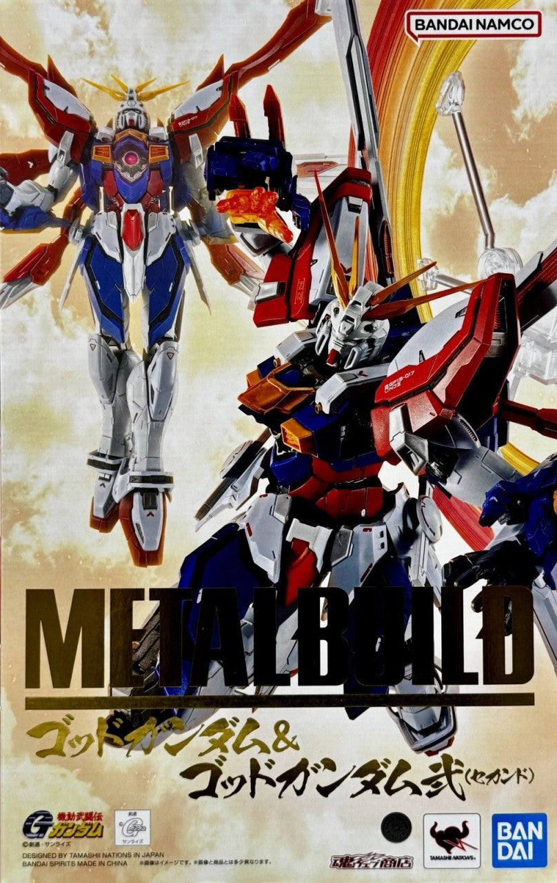 Metal Build God Gundam & God Gundam II (Burning Gundam)