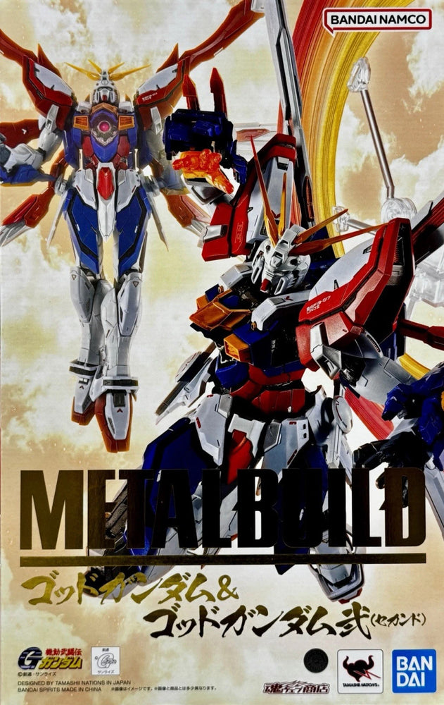 Metal Build God Gundam & God Gundam II (Burning Gundam)
