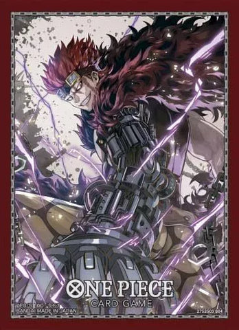 One Piece Card Game Official Sleeves: Eustass Kid