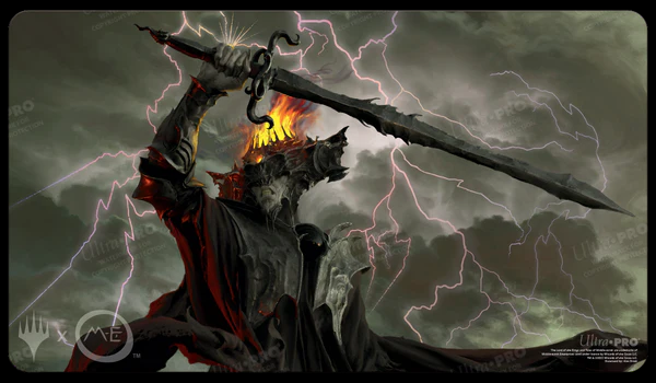 The Lord of the Rings: Tales of Middle-earth Sauron Standard Gaming Playmat for Magic: The Gathering