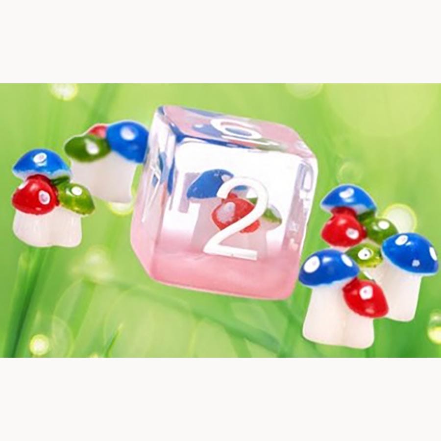 7ct Poly Dice Set: Magic Mushroom
