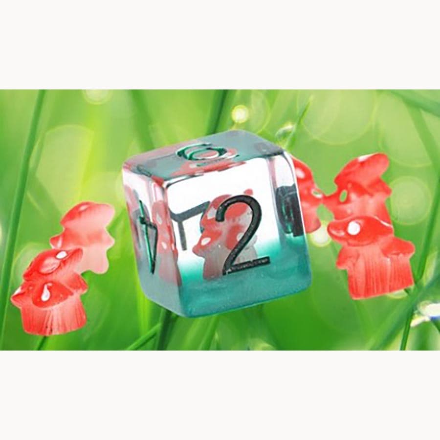 7ct Poly Dice Set: Power Mushroom