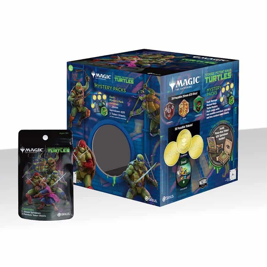 SIRIUS DICE: MAGIC THE GATHERING: TMT TEENAGE MUTANT NINJA TURTLES: TREASURE PACKS