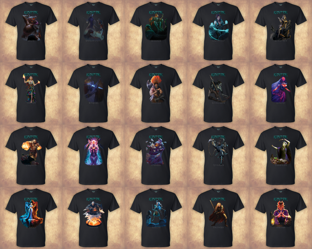 Kryptik - Wicked Prophecy - Limited Edition Mystery T - Shirt - Size XL