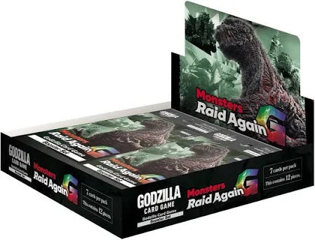 Godzilla Card Game - G: Monsters Raid Again Booster Box