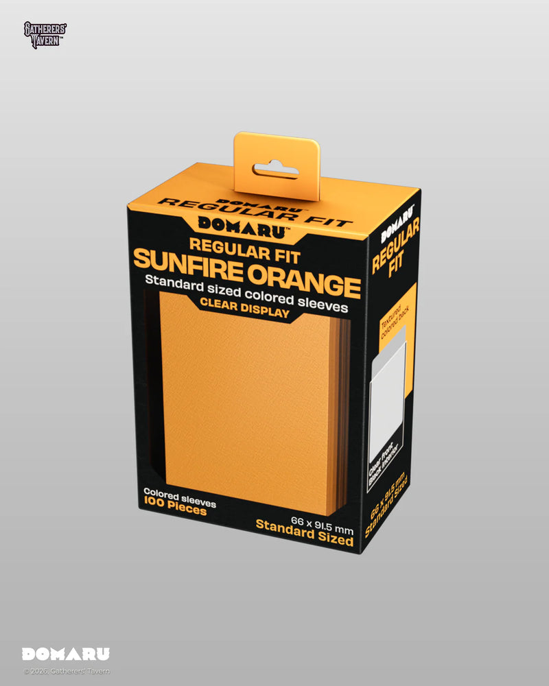 Sunfire Orange - DOMARU Regular Fit Sleeves