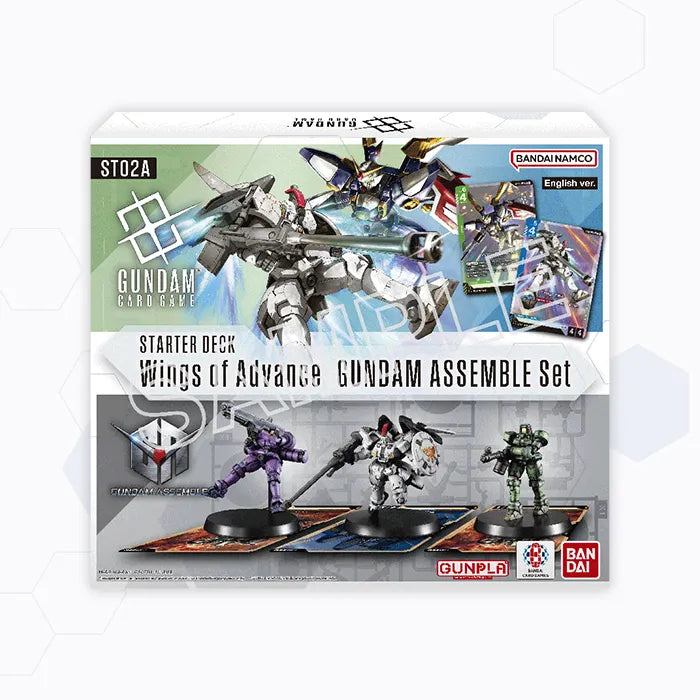 Gundam Card Game: Wings of Advance Gundam Assemble Starter Deck [ST02A]