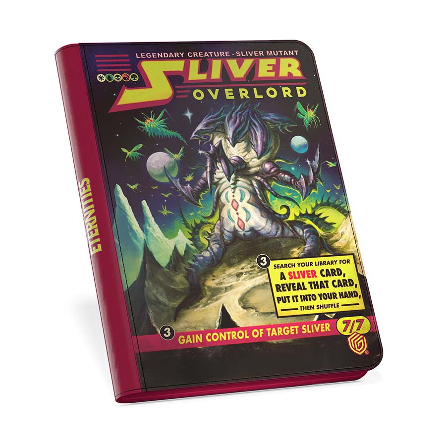 Zipfolio 360 Xenoskin Binder: Edge of Eternities - Sliver Overlord