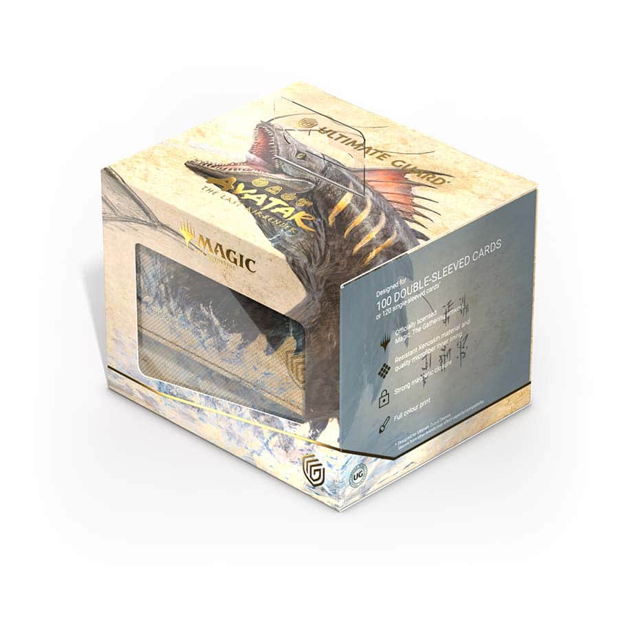 Ultimate Guard 100+ Sidewinder Xenoskin Deck Case - Avatar: The Last Airbender - The Unagi of Kyoshi Island