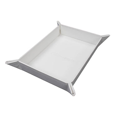 Vivid Magnetic Folding Dice Tray - White
