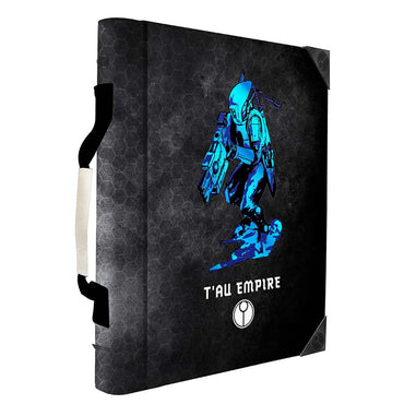 ULTRA PRO: WARHAMMER 40000: T'AU EMPIRE CODEX ALIGNED: DEBOSSED AND PRINTED CODEX BOOK FOLIO