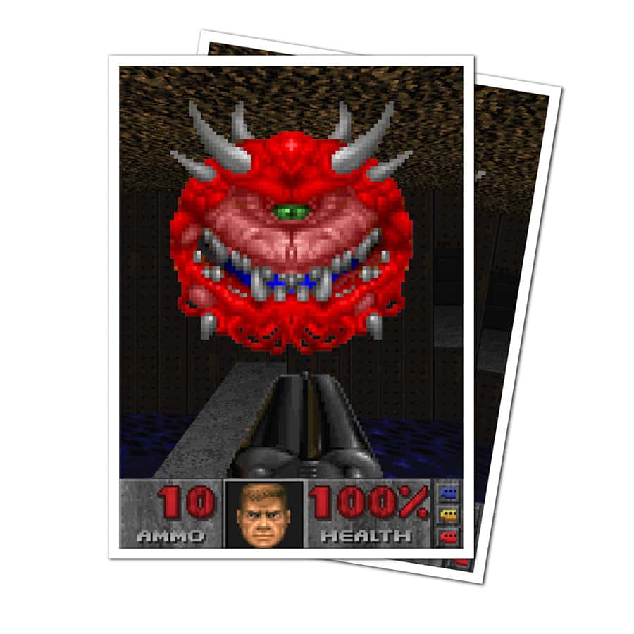 Ultra Pro - APEX - 105ct Sleeves (Doom: Classic Cacodemon)
