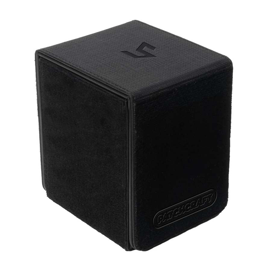 ULTRA PRO: PATCHCRAFT: ALCOVE FLIP DECK BOX: BLACK