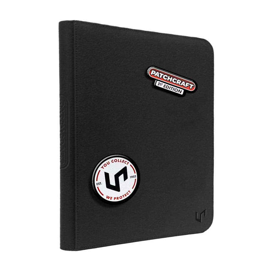 Patchcraft 9-Pocket Zippered Premium Pro-Binder (Black)