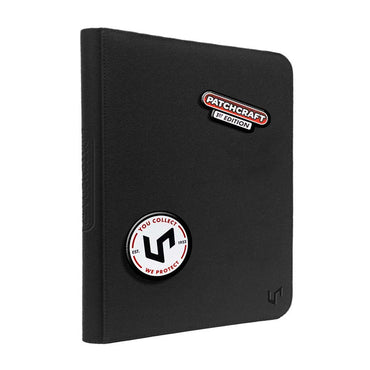 Patchcraft 9-Pocket Zippered Premium Pro-Binder (Black)