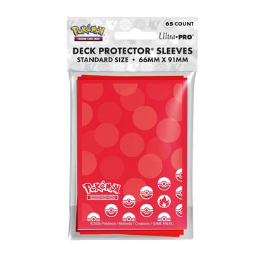 ULTRA PRO: POKEMON: DECK PROTECTOR SLEEVES: ENERGY: FIRE TYPE (65CT)