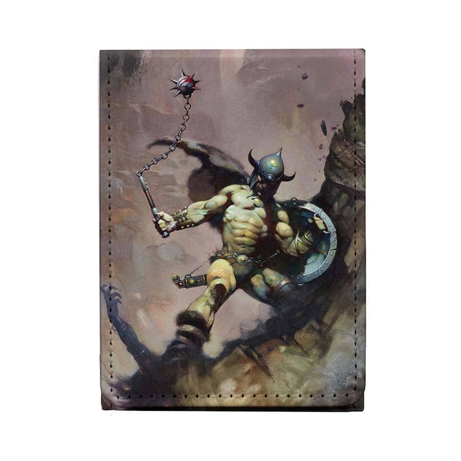 ULTRA PRO: ARTIST SPOTLIGHT: FRANK FRAZETTA: ALCOVE FLIP DECK BOX: WARRIOR WITH BALL AND CHAIN