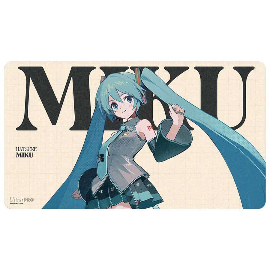 UltraPro Playmat: Hatsune Miku - Retro Soundscapes: Hatsune Miku