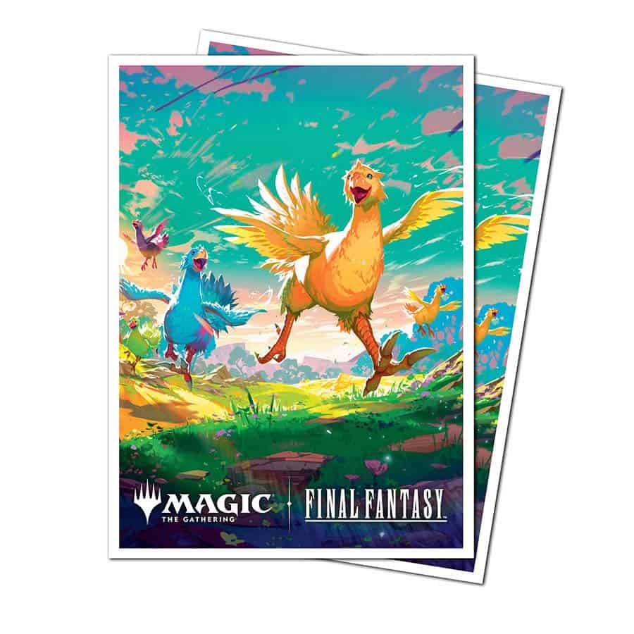 ULTRA PRO: MAGIC THE GATHERING: UNIVERSES BEYOND: FINAL FANTASY: Q4 105CT APEX DECK PROTECTOR SLEEVES CHOCOBO