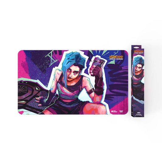 RIFTBOUND TCG: LEAGUE OF LEGENDS: SET 1 ORIGINS: JINX PLAYMAT