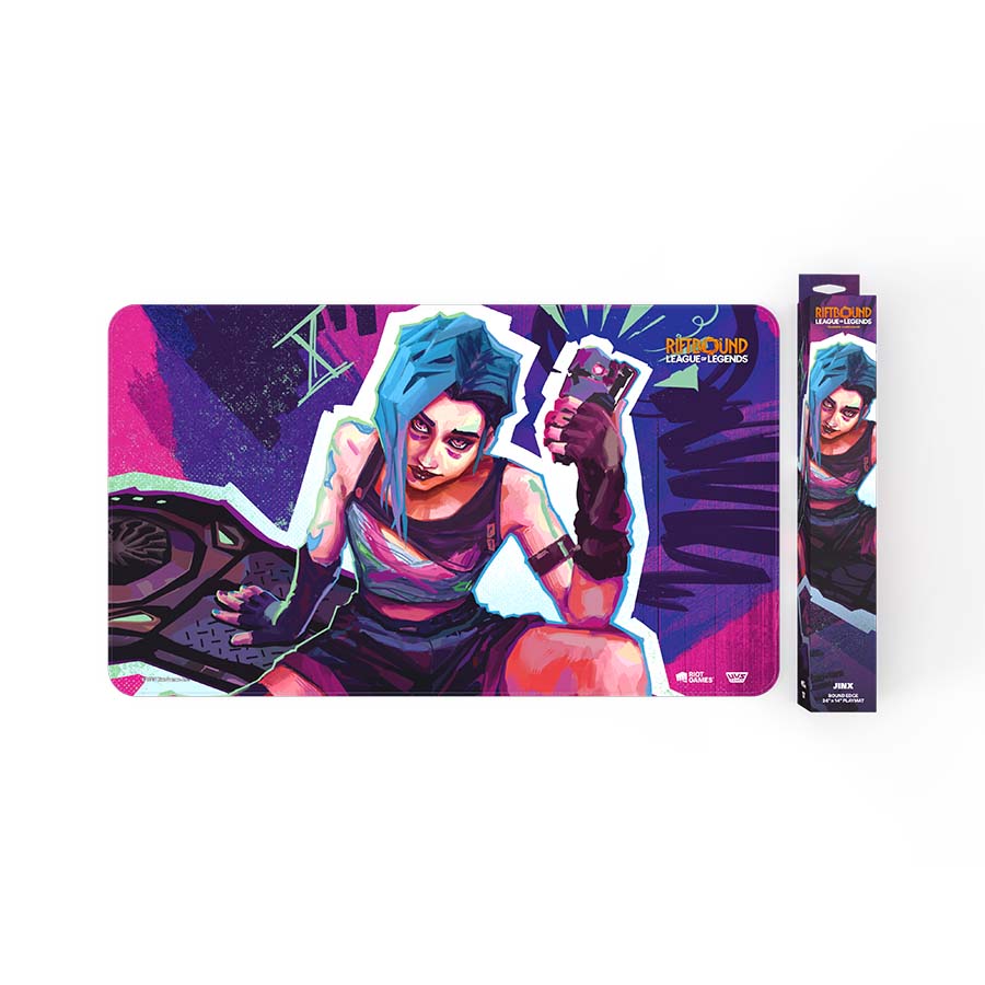 RIFTBOUND TCG: LEAGUE OF LEGENDS: SET 1 ORIGINS: JINX PLAYMAT