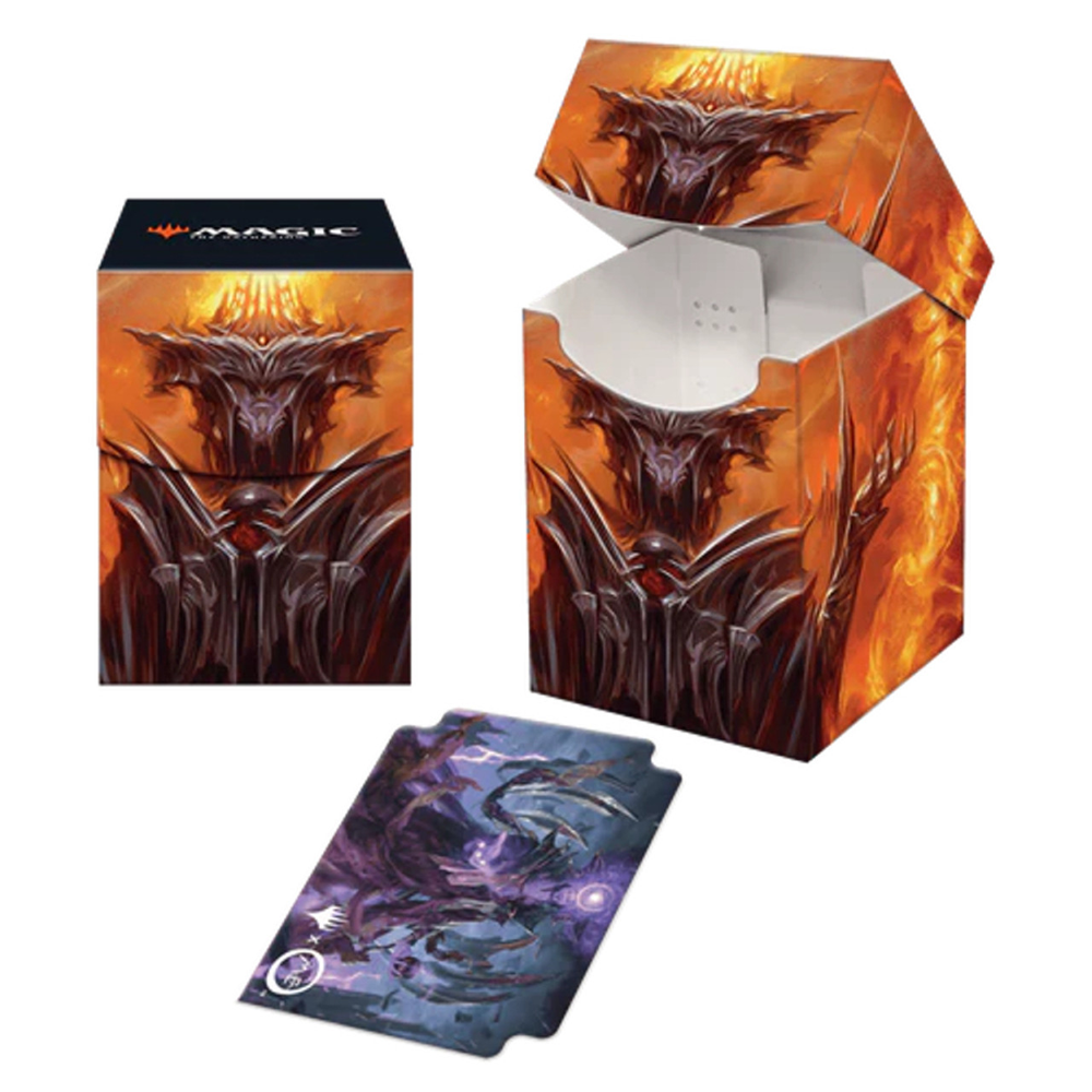 Ultra Pro Deck Box: The Lord of the Rings Tales of Middle-earth - Sauron V2 (PRO-100+)