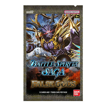 Battle Spirits Saga Card Game Set 02 False Gods Booster
