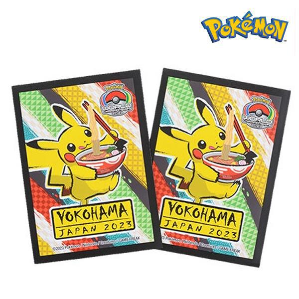 Pokemon WCS2023 Yokohama Limited Pokemon Card Game Deck Shield Sleeve Pikachu