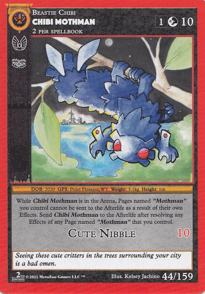 Chibi Mothman [Cryptid Nation: Second Edition]